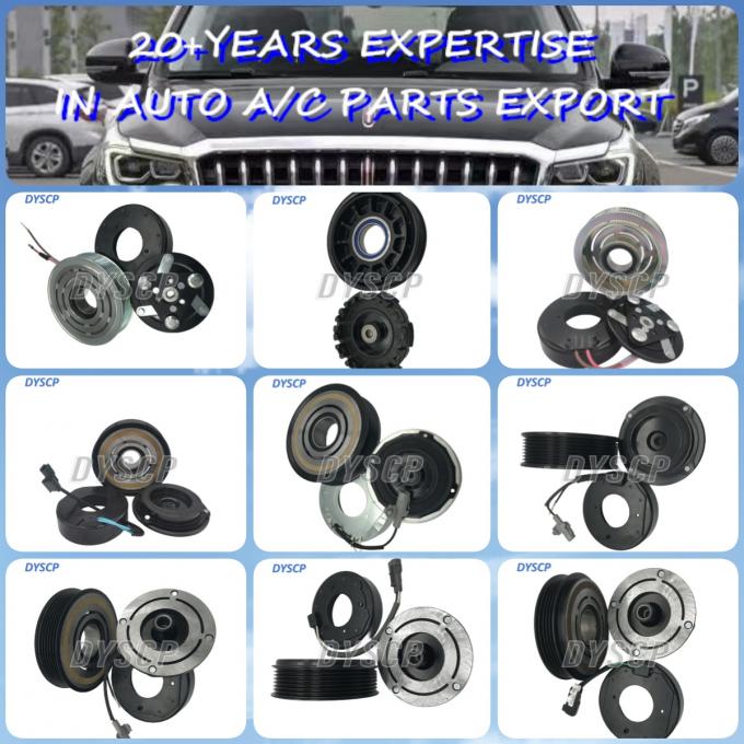 12V 6PK AC Compressor Clutch Replacement For Audi A6 C6 2.0 A4 1.8 2.0T B7 2006 3
