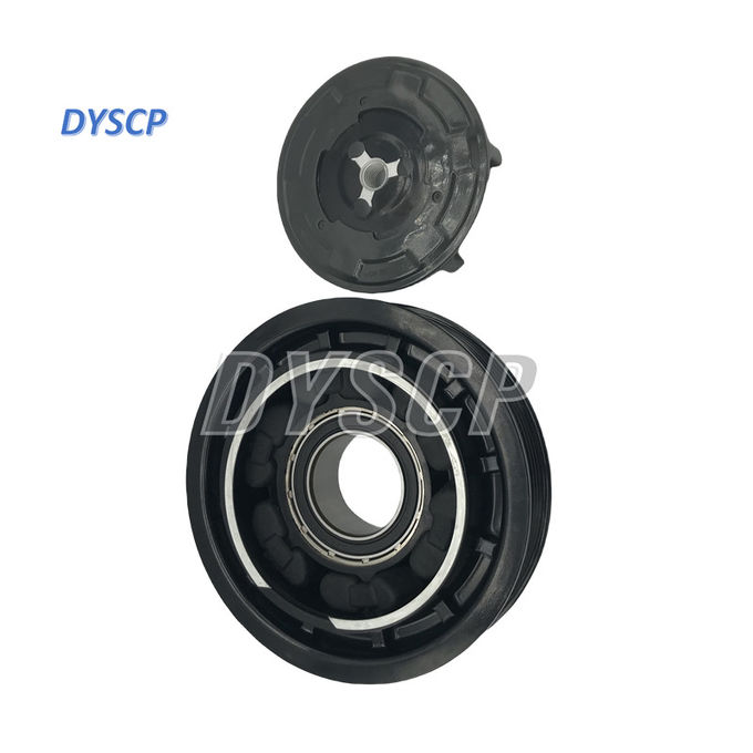 Electric Auto Air Conditioner Clutch Replacement 6PK 12V For Audi A6 C6 2.4 1