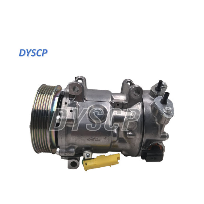 9675077280 Car Ac Compressor Replacement Peugeot 408 2.0 2014 DS5 DS6 1.6t C4 7C16 6PK 0